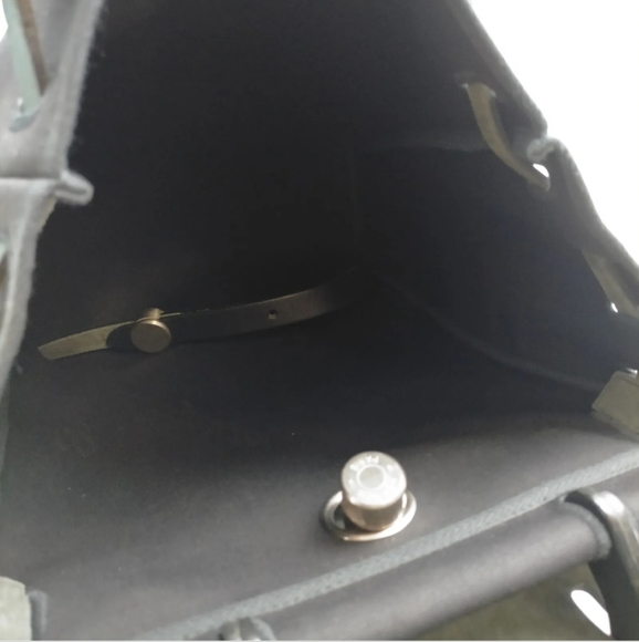 Hermès Toile Vache Calfskin Canvas Backpack Black - Picture 8 of 10